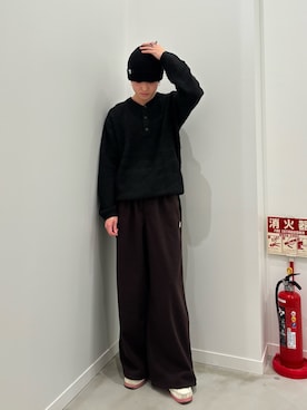 「GLOSTER（グロスター）のアイテム」を使った、クロリュウさん（メンズ・171cm）の冬コーディネート