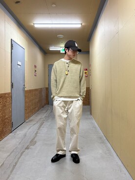 「KLEMAN（クレマン）のアイテム」を使った、クロリュウさん（メンズ・171cm）の春コーディネート