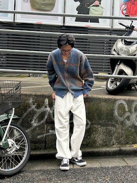 クロリュウさん（メンズ・171cm）の秋コーディネート