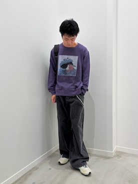 「アイテム（ソックス/靴下）」を使った、クロリュウさん（メンズ・171cm・20代）の秋コーディネート