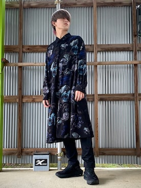 「sulvam（サルバム）のアイテム（スラックス）」を使った、Raiさん（メンズ・176cm）の夏コーディネート