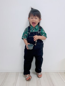 タロイモさん（キッズ・90cm）の夏コーディネート
