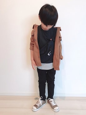 タロイモさん（キッズ・104cm）の夏コーディネート