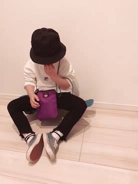 「平成最後のWEARISTAセンバツ」｜「アイテム（帽子）」を使った、タロイモさん（キッズ・110cm）の春コーディネート