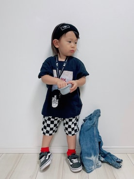 タロイモさん(キッズ・90cm)の夏コーディネート