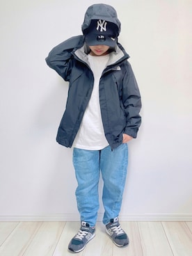 「New Balance」｜「アイテム（ブルゾン）」を使った、タロイモさん（キッズ・127cm）の秋コーディネート