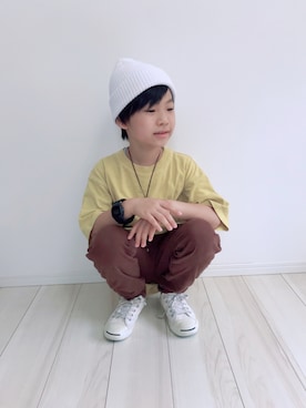 タロイモさん（キッズ・123cm）の夏コーディネート