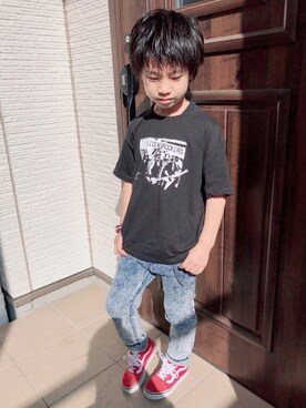 タロイモさん（キッズ・123cm）の春コーディネート