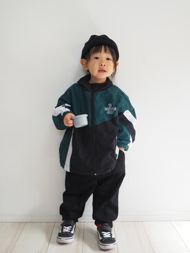 タロイモさん（キッズ・90cm）の秋コーディネート