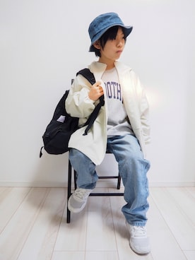 「classicalelf（クラシカルエルフ）のアイテム」を使った、タロイモさん（キッズ・134cm）の冬コーディネート
