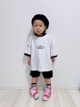 「アイテム（その他）」を使った、タロイモさん（キッズ・90cm）の夏コーディネート