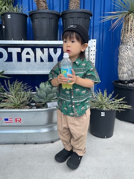 タロイモさん（キッズ・90cm）の夏コーディネート