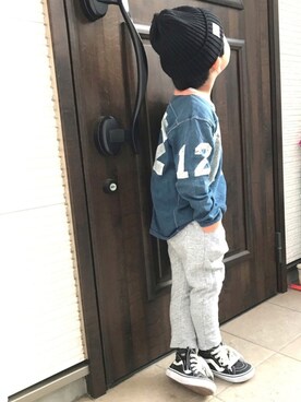 「スゥエットパンツ」｜タロイモさん（キッズ・110cm）の春コーディネート