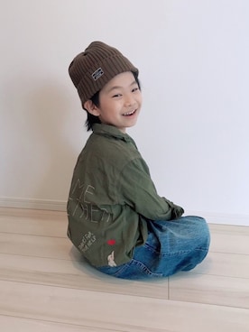 「変形パンツ」｜「アイテム（その他）」を使った、タロイモさん（キッズ・120cm）の夏コーディネート