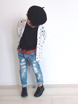 タロイモさん(キッズ・110cm)の夏コーディネート