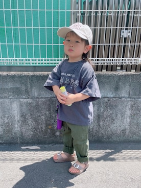 タロイモさん（キッズ・90cm）の夏コーディネート