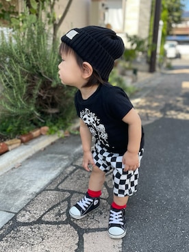 タロイモさん（キッズ・127cm）の秋コーディネート