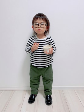 タロイモさん（キッズ・90cm）の春コーディネート