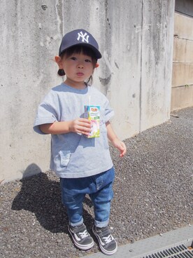 タロイモさん（キッズ・90cm）の秋コーディネート