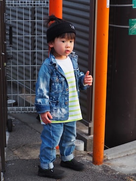 タロイモさん(キッズ・100cm)の春コーディネート