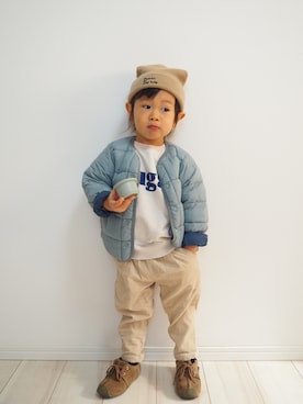 タロイモさん(キッズ・90cm)の秋コーディネート