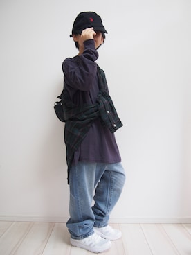 「classicalelf（クラシカルエルフ）のアイテム（パンツ）」を使った、タロイモさん（キッズ・133cm）の夏コーディネート