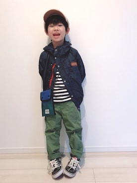 タロイモさん（キッズ・110cm）の秋コーディネート