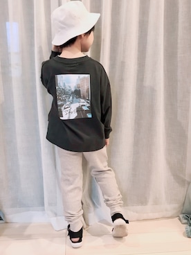 タロイモさん（キッズ・120cm）の春コーディネート