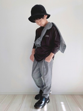 タロイモさん（キッズ・127cm）の秋コーディネート