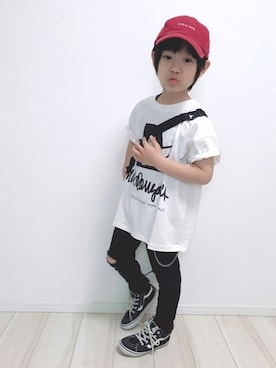 タロイモさん（キッズ・120cm）の夏コーディネート