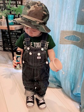 タロイモさん（キッズ・123cm）の夏コーディネート