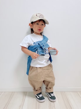 タロイモさん(キッズ・90cm)の夏コーディネート