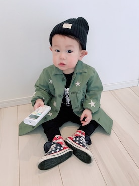 タロイモさん（キッズ・123cm）の春コーディネート