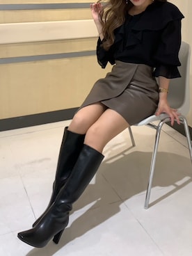 rinaさん（レディース・158cm）の秋コーディネート