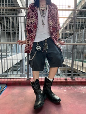 「GAP（ギャップ）のアイテム」を使った、𝓓𝓪𝓲𝓴𝓲🧞‍♂️さん（メンズ・180cm）の夏コーディネート