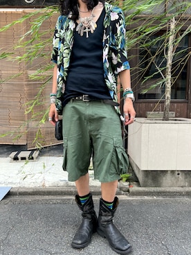 𝓓𝓪𝓲𝓴𝓲🧞‍♂️さん（メンズ・180cm）の秋コーディネート