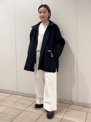 かぐれ（カグレ）の「ウールスタンドショートコート（その他アウター