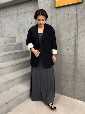 「MOHI（モヒ）のアイテム」を使った、LILIさん（レディース・157cm）の夏コーディネート