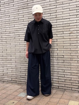 「GYMPHLEX（ジムフレックス）のアイテム」を使った、LILIさん（レディース・157cm）の夏コーディネート