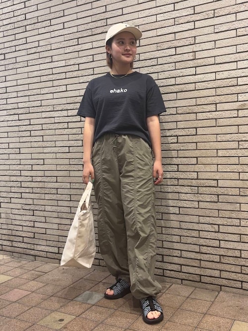 FORK&SPOON　センターシームドローストリングパンツ