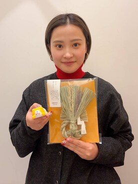 「アイテム（インテリア雑貨）」を使った、LILIさん（レディース・157cm）の冬コーディネート