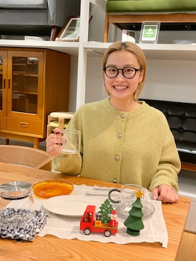 「アイテム（食器/キッチン）」を使った、LILIさん（レディース・157cm）の秋コーディネート