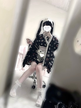「量産型」｜୨୧ねおちゃん୨୧さん（レディース・153cm）の夏コーディネート