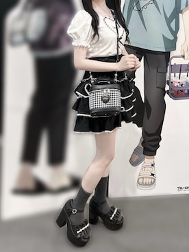 ୨୧ねおちゃん୨୧さん（レディース・153cm・20代）の夏コーディネート