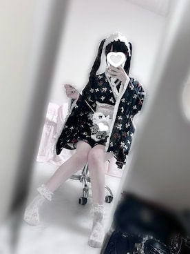 「アイテム（浴衣）」を使った、୨୧ねおちゃん୨୧さん（レディース・153cm）の夏コーディネート