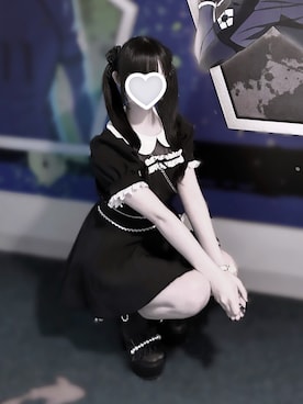 「アイテム（ワンピース）」を使った、୨୧ねおちゃん୨୧さん（レディース・153cm・20代）の夏コーディネート