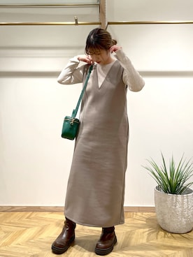 ヤマグチさん（レディース・157cm）の春コーディネート