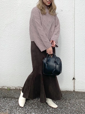 ヤマグチさん（レディース・157cm）の秋コーディネート