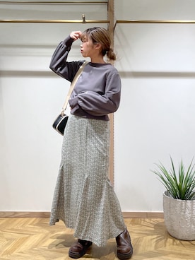 ヤマグチさん（レディース・157cm）の春コーディネート