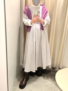 ヤマグチさん（レディース・157cm）の冬コーディネート